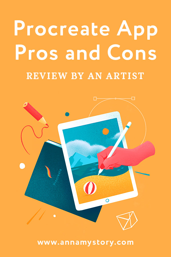 Procreate App Review By An Artist. Pros And Cons. | Anniko - Creative ...