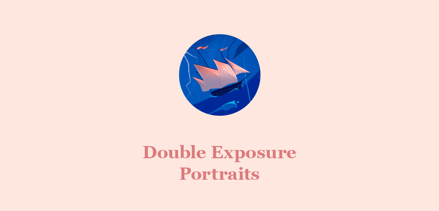 Double-exposure-illustrations