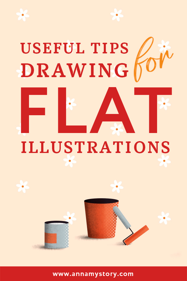 Flat illustration - TOP 5 Pro tips