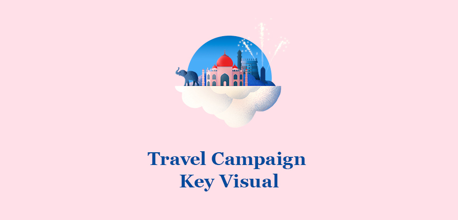 Travel Campaign art