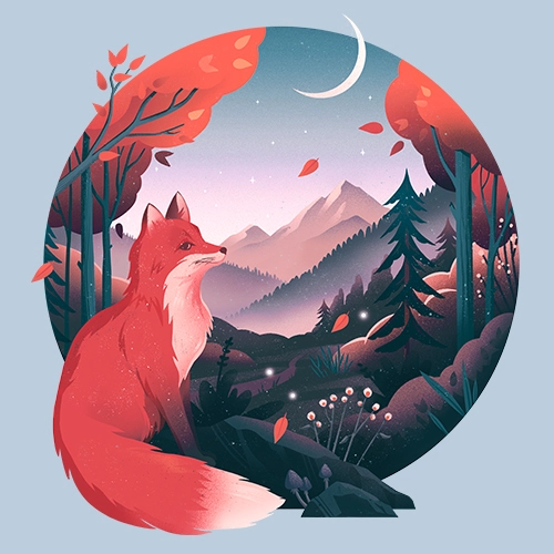 Vinyl cover illustration